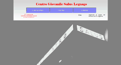 Desktop Screenshot of centrogiovanilesalus.com